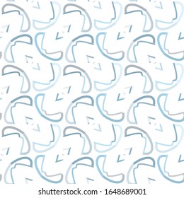 Geometric ornamental vector pattern. Seamless design texture.