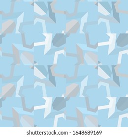 Geometric ornamental vector pattern. Seamless design texture.