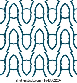 Geometric ornamental vector pattern. Seamless design texture.