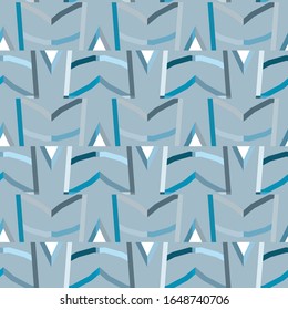 Geometric ornamental vector pattern. Seamless design texture.