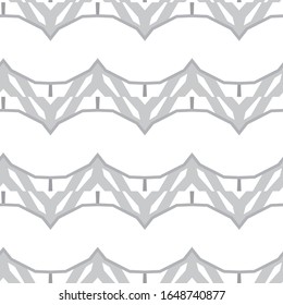 Geometric ornamental vector pattern. Seamless design texture.