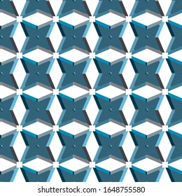 Geometric ornamental vector pattern. Seamless design texture.