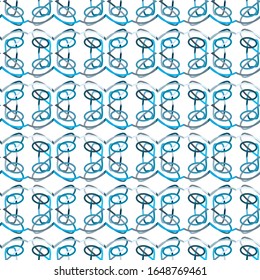 Geometric ornamental vector pattern. Seamless design texture.