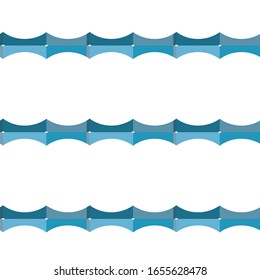 Geometric ornamental vector pattern. Seamless design texture.