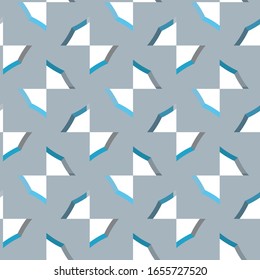 Geometric ornamental vector pattern. Seamless design texture.