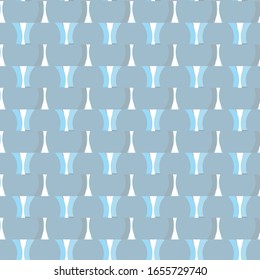 Geometric ornamental vector pattern. Seamless design texture.