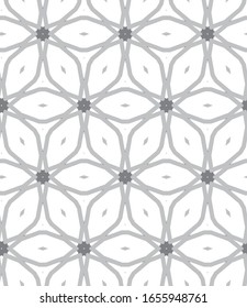 Geometric ornamental vector pattern. Seamless design texture.