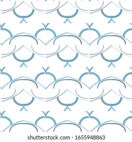 Patrón de vector ornamental geométrico. Textura de diseño sin inconvenientes.