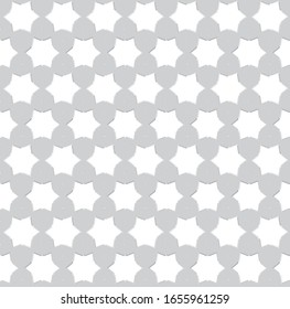 Geometric ornamental vector pattern. Seamless design texture.