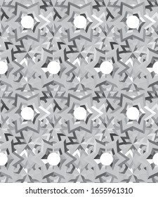 Geometric ornamental vector pattern. Seamless design texture.