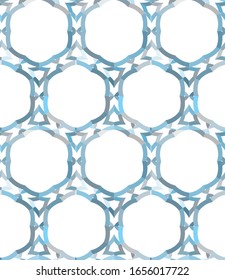 Geometric ornamental vector pattern. Seamless design texture.