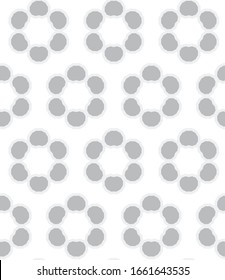 Geometric ornamental vector pattern. Seamless design texture.