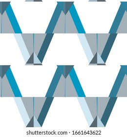 Geometric ornamental vector pattern. Seamless design texture.