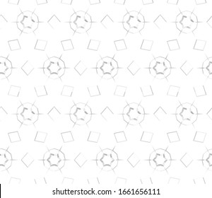 Geometric ornamental vector pattern. Seamless design texture.