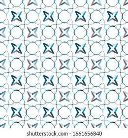 Geometric ornamental vector pattern. Seamless design texture.
