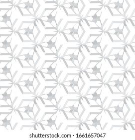 Geometric ornamental vector pattern. Seamless design texture.