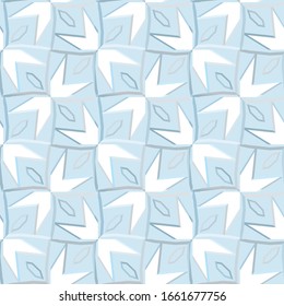 Geometric ornamental vector pattern. Seamless design texture.