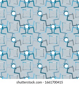 Geometric ornamental vector pattern. Seamless design texture.