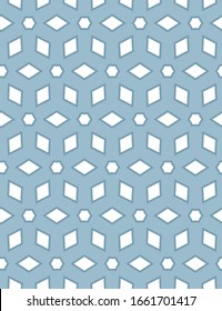 Geometric ornamental vector pattern. Seamless design texture.