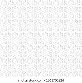 Geometric ornamental vector pattern. Seamless design texture.