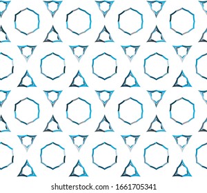 Geometric ornamental vector pattern. Seamless design texture.