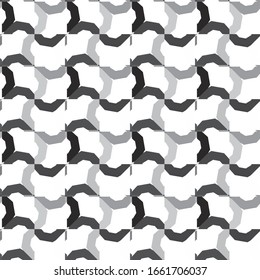 Geometric ornamental vector pattern. Seamless design texture.