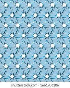 Geometric ornamental vector pattern. Seamless design texture.