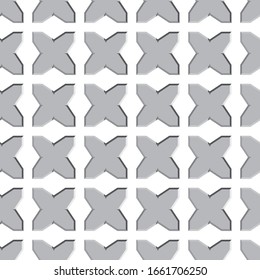 Geometric ornamental vector pattern. Seamless design texture.