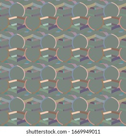 Geometric ornamental vector pattern. Seamless design texture.