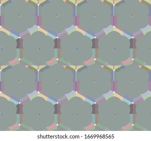 Geometric ornamental vector pattern. Seamless design texture.