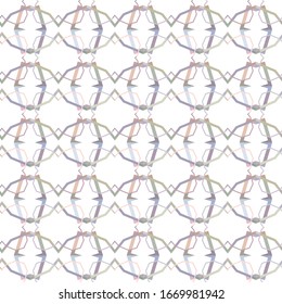 Geometric ornamental vector pattern. Seamless design texture.