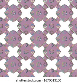 Geometric ornamental vector pattern. Seamless design texture.