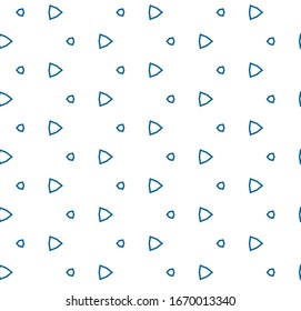 Geometric ornamental vector pattern. Seamless design texture.