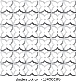 Geometric ornamental vector pattern. Seamless design texture.