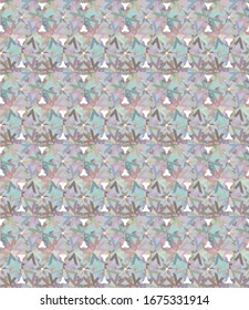 Geometric ornamental vector pattern. Seamless design texture.