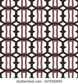 Geometric ornamental vector pattern. Seamless design texture.