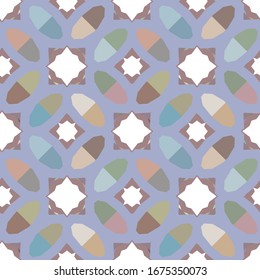 Geometric ornamental vector pattern. Seamless design texture.