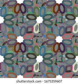 Geometric ornamental vector pattern. Seamless design texture.