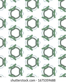 Geometric ornamental vector pattern. Seamless design texture.