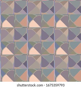 Geometric ornamental vector pattern. Seamless design texture.