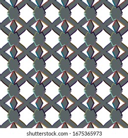 Geometric ornamental vector pattern. Seamless design texture.