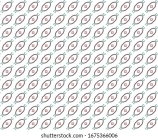 Geometric ornamental vector pattern. Seamless design texture.