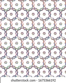 Geometric ornamental vector pattern. Seamless design texture.