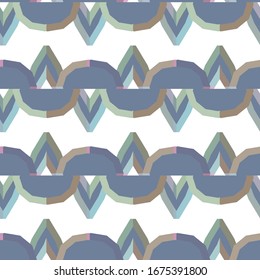 Geometric ornamental vector pattern. Seamless design texture.