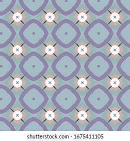 Geometric ornamental vector pattern. Seamless design texture.