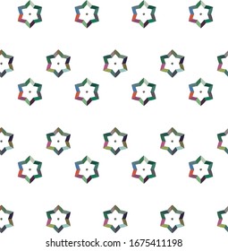 Geometric ornamental vector pattern. Seamless design texture.