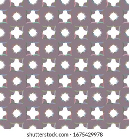 Geometric ornamental vector pattern. Seamless design texture.