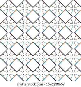 Geometric ornamental vector pattern. Seamless design texture.