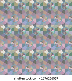 Geometric ornamental vector pattern. Seamless design texture.