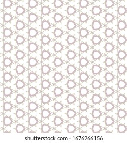 Geometric ornamental vector pattern. Seamless design texture.